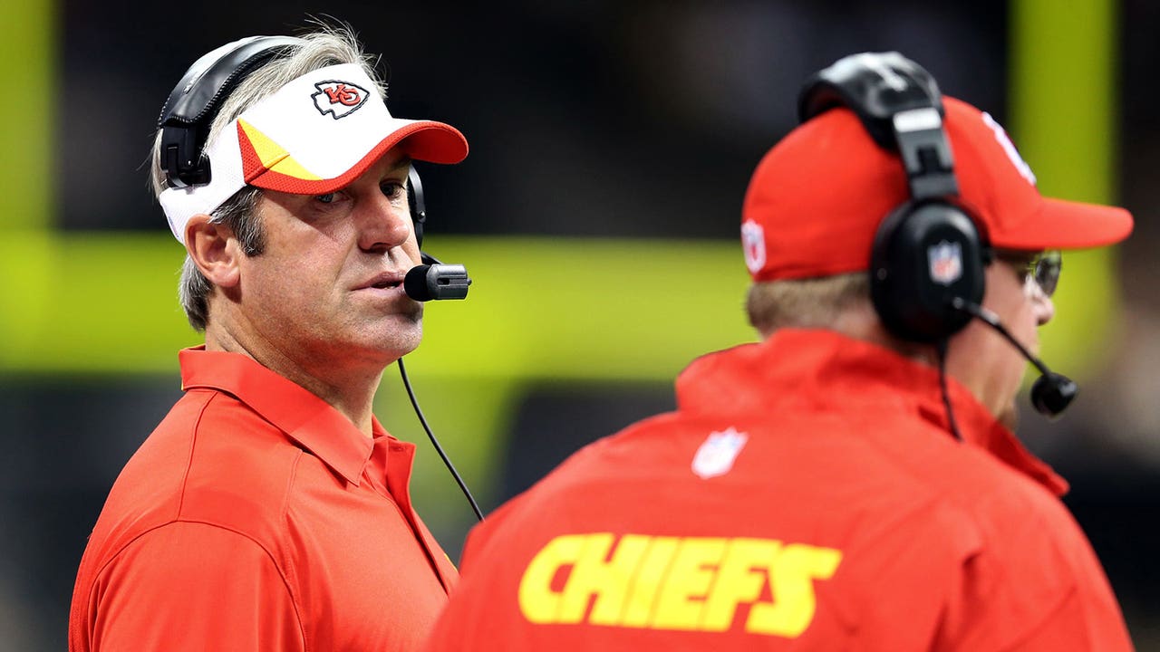Chiefs OC Pederson says he's focused on Patriots, not Philly job